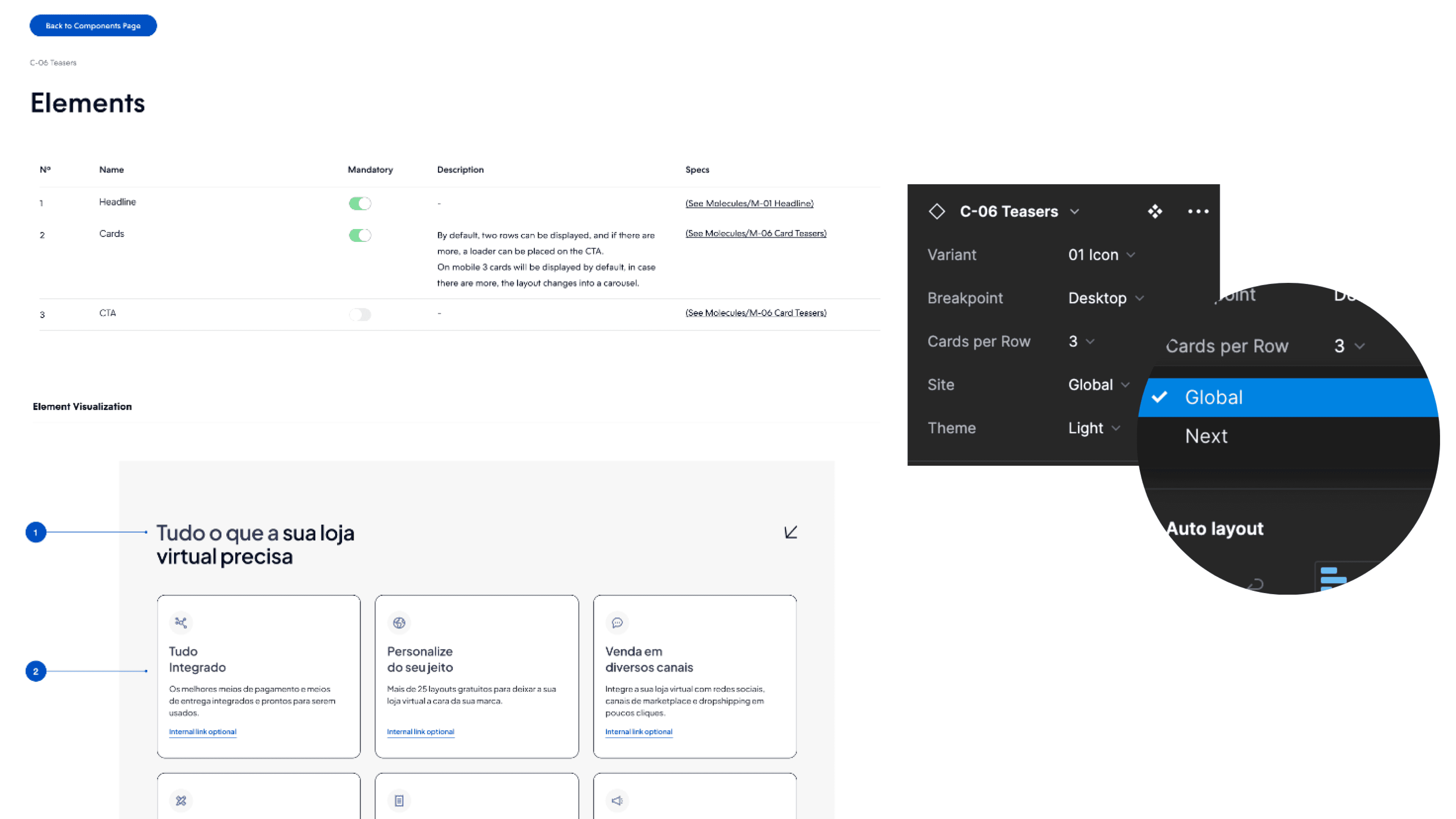 Formulário de criação de conta antes da otimização